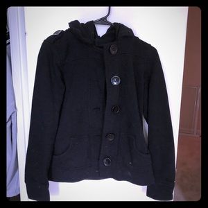 Black winter jacket